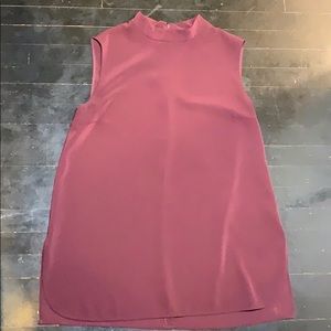 Uniqlo mock neck blouse